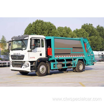 12CBM HOWO 4x2 garbage truck